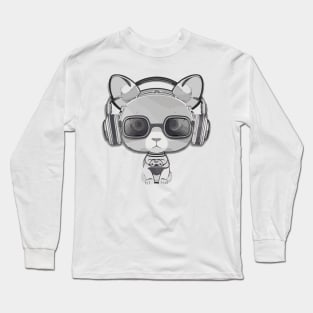 Cosmic Kawaii Creatures - Adorable Animals Among the Stars Long Sleeve T-Shirt